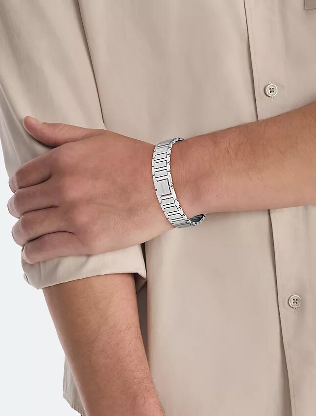 Pulseira com elos minimalistas Pulseira com elos minimalistas