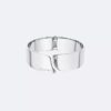 Pulseira com forma orgânica minimalista Pulseira com forma orgânica minimalista