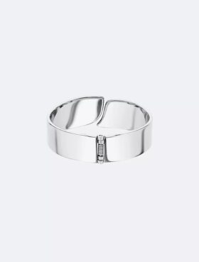 Pulseira com forma orgânica minimalista
