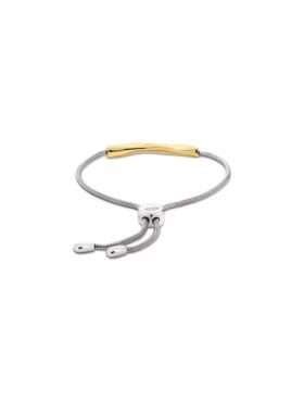 Pulseira com pendente escultural