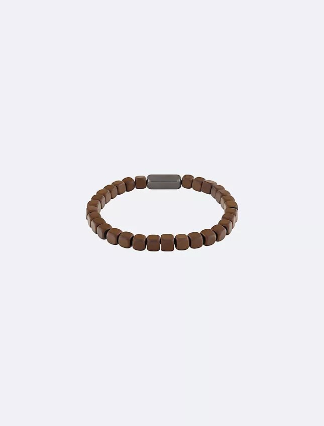Pulseira de contas quadradas Pulseira de contas quadradas
