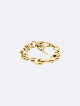 Pulseira de elos orgânicos