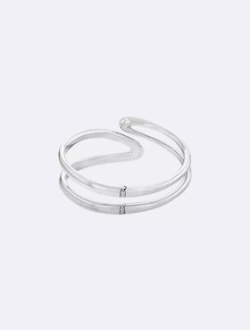 Pulseira de elos orgânicos