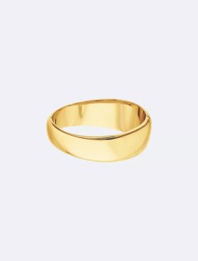 Pulseira de metal liso