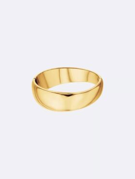 Pulseira de metal liso