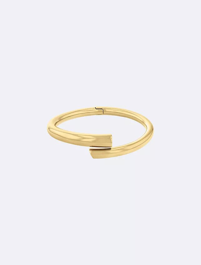 Pulseira redonda escultural Pulseira redonda escultural