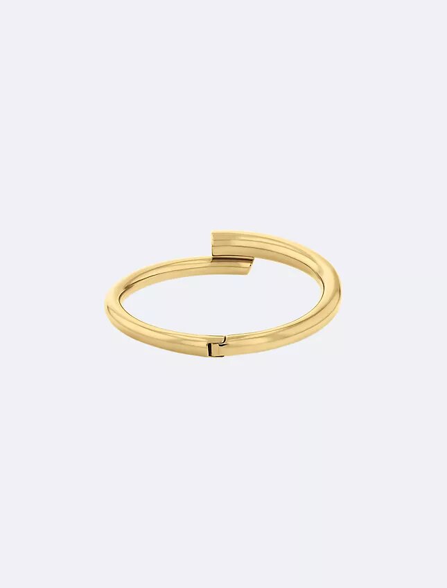 Pulseira redonda escultural Pulseira redonda escultural