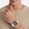 Relógio com bracelete automática H-Link