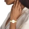 Relógio com bracelete de elos minimalista Relógio com bracelete de elos minimalista