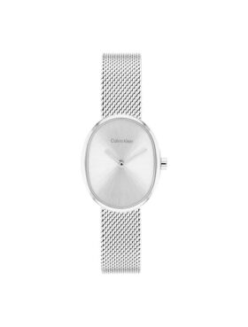 Relógio com bracelete de malha redonda