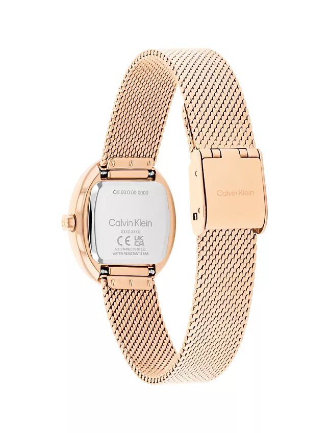 Relógio com bracelete de malha redonda Relógio com bracelete de malha redonda