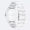 Relógio de 32 mm com bracelete de elos integrados minimalista Relógio de 32 mm com bracelete de elos integrados minimalista