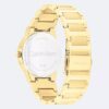 Relógio de 32 mm com bracelete de elos integrados minimalista Relógio de 32 mm com bracelete de elos integrados minimalista