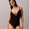 Roupa modeladora sensual em renda elástica Roupa modeladora sensual em renda elástica
