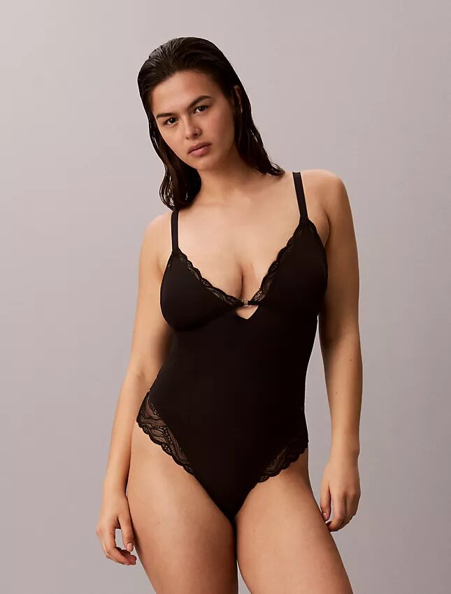 Roupa modeladora sensual em renda elástica Roupa modeladora sensual em renda elástica