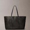 Saco de compras grande com logótipo em todo o tecido e bolsa Saco de compras grande com logótipo em todo o tecido e bolsa