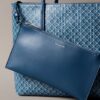 Saco de compras pequeno com logótipo em todo o tecido e bolsa Saco de compras pequeno com logótipo em todo o tecido e bolsa