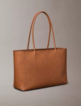 Saco Tote com logótipo perfurado Saco Tote com logótipo perfurado