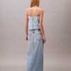 Saia Maxi em Denim