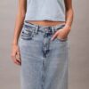 Saia Maxi em Denim
