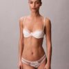 Soutien Balconette CK Black Bridal com forro leve Soutien Balconette CK Black Bridal com forro leve