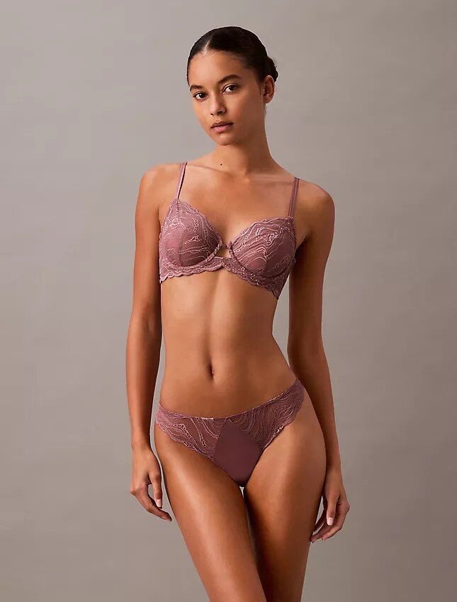 Sutiã de cobertura total unlined em renda elástica sensual Sutiã de cobertura total unlined em renda elástica sensual