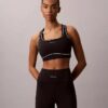 Sutiã desportivo de baixo impacto com debrum Icon Sport