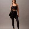 Sutiã desportivo sem costuras com estampado da CK Sport Sutiã desportivo sem costuras com estampado da CK Sport