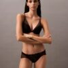 Sutiã Plunge CK Black Floral Lace Sutiã Plunge CK Black Floral Lace