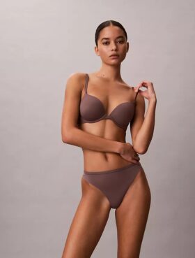 Sutiã Push-Up Plunge Perfectly Fit com Ajuste Perfeito