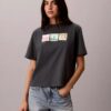 T-shirt Boxy com Estampado Fotográfico de Nova Iorque T-shirt Boxy com Estampado Fotográfico de Nova Iorque