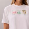 T-shirt Boxy com Estampado Fotográfico de Nova Iorque T-shirt Boxy com Estampado Fotográfico de Nova Iorque