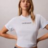 T-shirt Boxy com logótipo Calvin Klein T-shirt Boxy com logótipo Calvin Klein