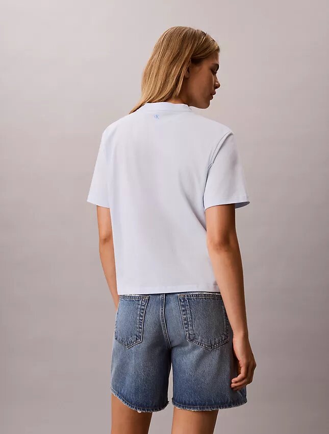 T-shirt Boxy com logótipo Calvin Klein T-shirt Boxy com logótipo Calvin Klein