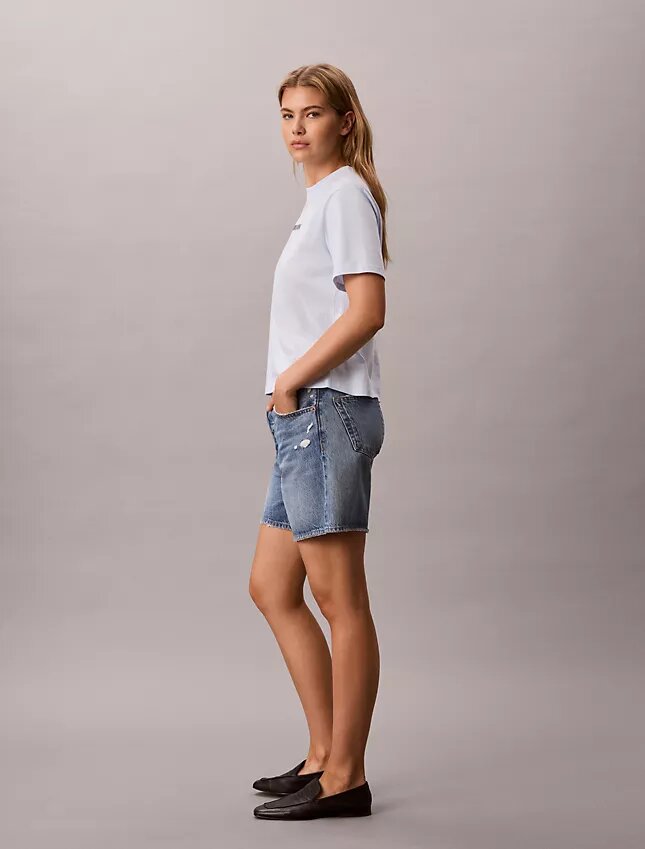 T-shirt Boxy com logótipo Calvin Klein T-shirt Boxy com logótipo Calvin Klein