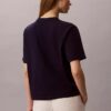 T-shirt Boxy com logótipo em arco
