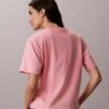 T-shirt Boxy com logótipo em arco