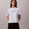 T-shirt Boxy com logótipo em relevo T-shirt Boxy com logótipo em relevo