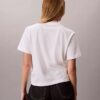 T-shirt Boxy com logótipo em script