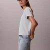 T-shirt Boxy com logótipo floral T-shirt Boxy com logótipo floral