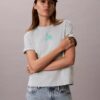 T-shirt Boxy com logótipo floral T-shirt Boxy com logótipo floral
