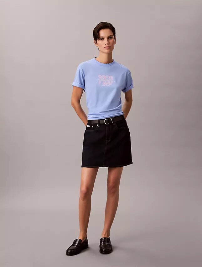 T-shirt Boxy com logótipo gráfico de 1968 T-shirt Boxy com logótipo gráfico de 1968