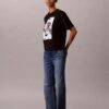 T-shirt Boxy com logótipo gráfico em letra desbotada T-shirt Boxy com logótipo gráfico em letra desbotada