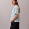 T-shirt Boxy com Monogram em toda a superfície T-shirt Boxy com Monogram em toda a superfície