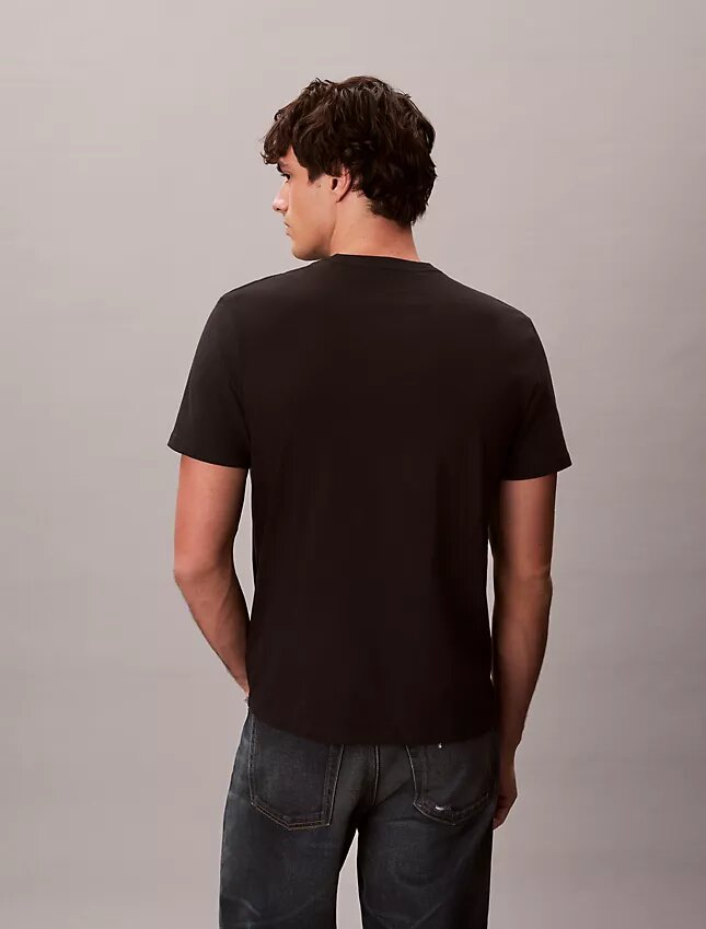 T-shirt clássica com grafismo de Monogram duplo T-shirt clássica com grafismo de Monogram duplo