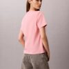 T-shirt clássica com grafismo floral T-shirt clássica com grafismo floral