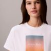 T-shirt clássica com grafismo Sunset T-shirt clássica com grafismo Sunset