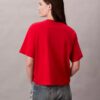 T-shirt clássica com logótipo bordado T-shirt clássica com logótipo bordado