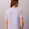 T-shirt clássica com logótipo Calvin Script T-shirt clássica com logótipo Calvin Script