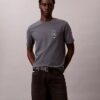 T-shirt clássica com logótipo circular T-shirt clássica com logótipo circular